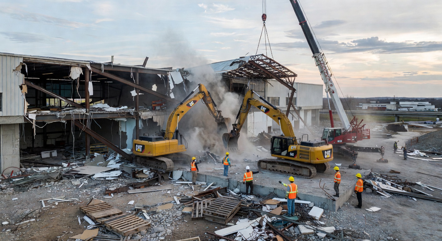 Démolition commerciale – Terrebonne