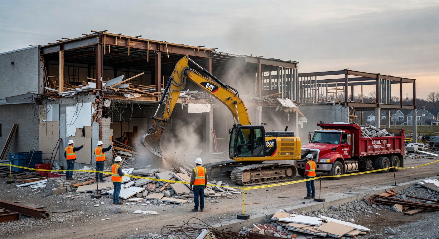 Démolition commerciale – Boucherville