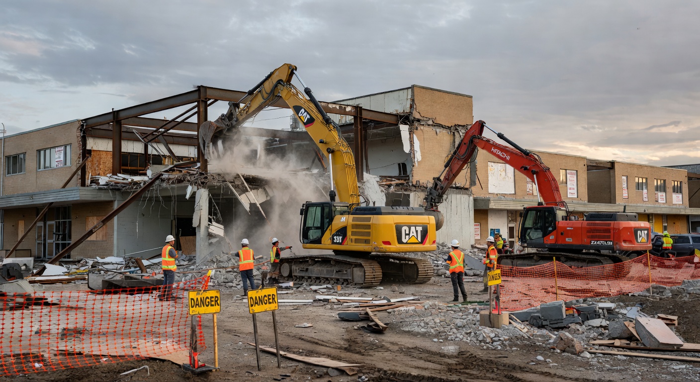 Démolition commerciale – Laval