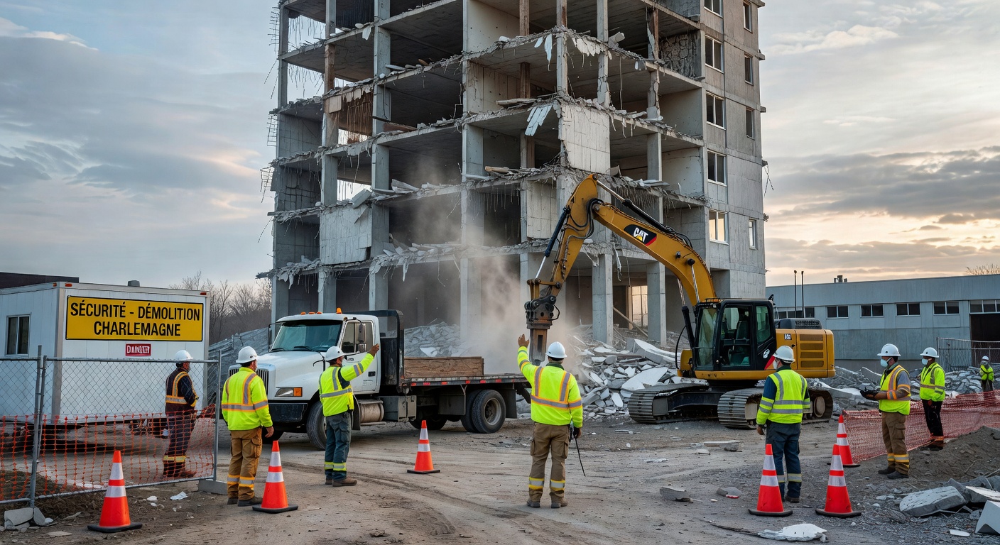 Démolition sécuritaire – Charlemagne