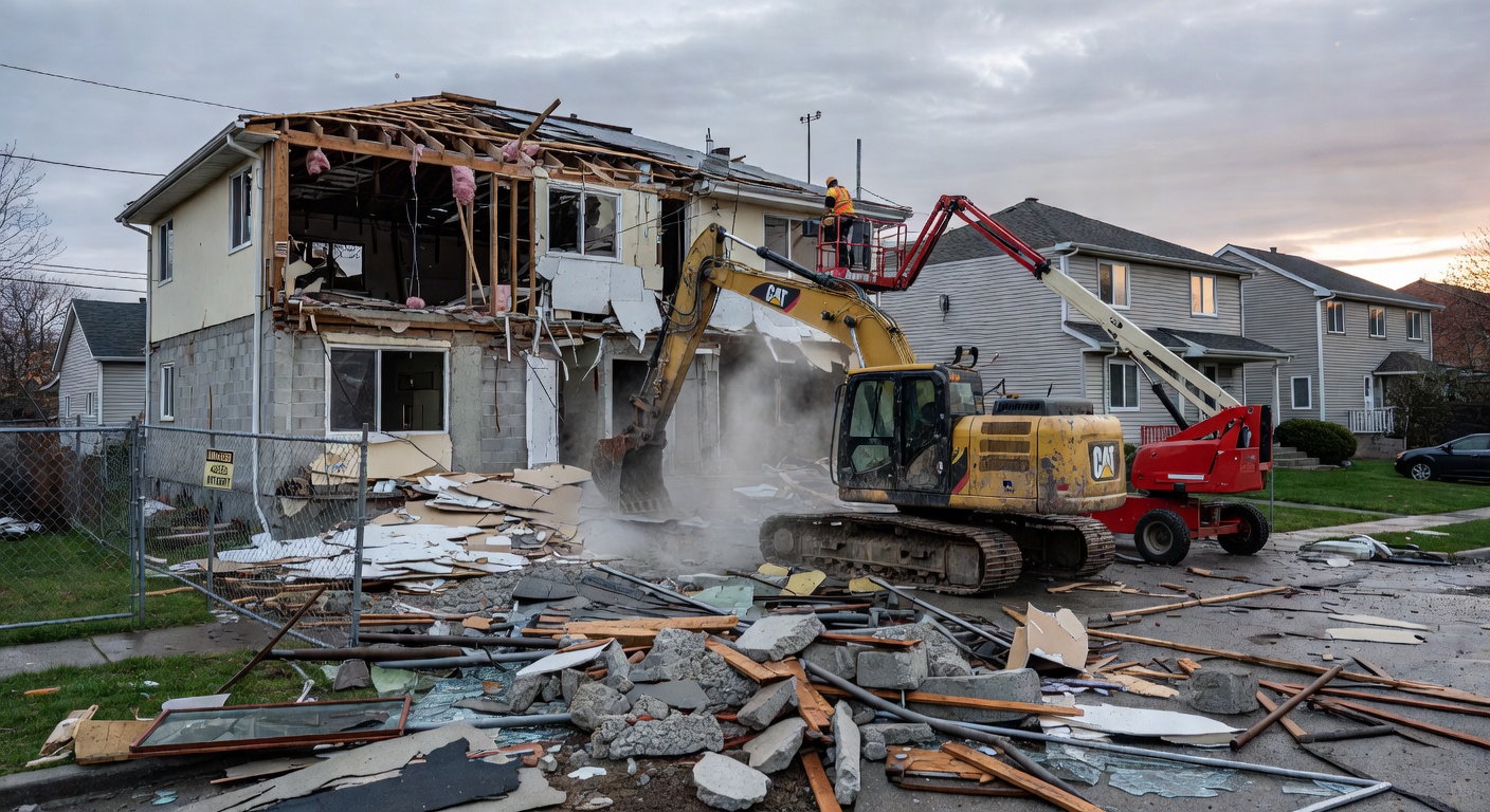 Démolition résidentielle – Laval