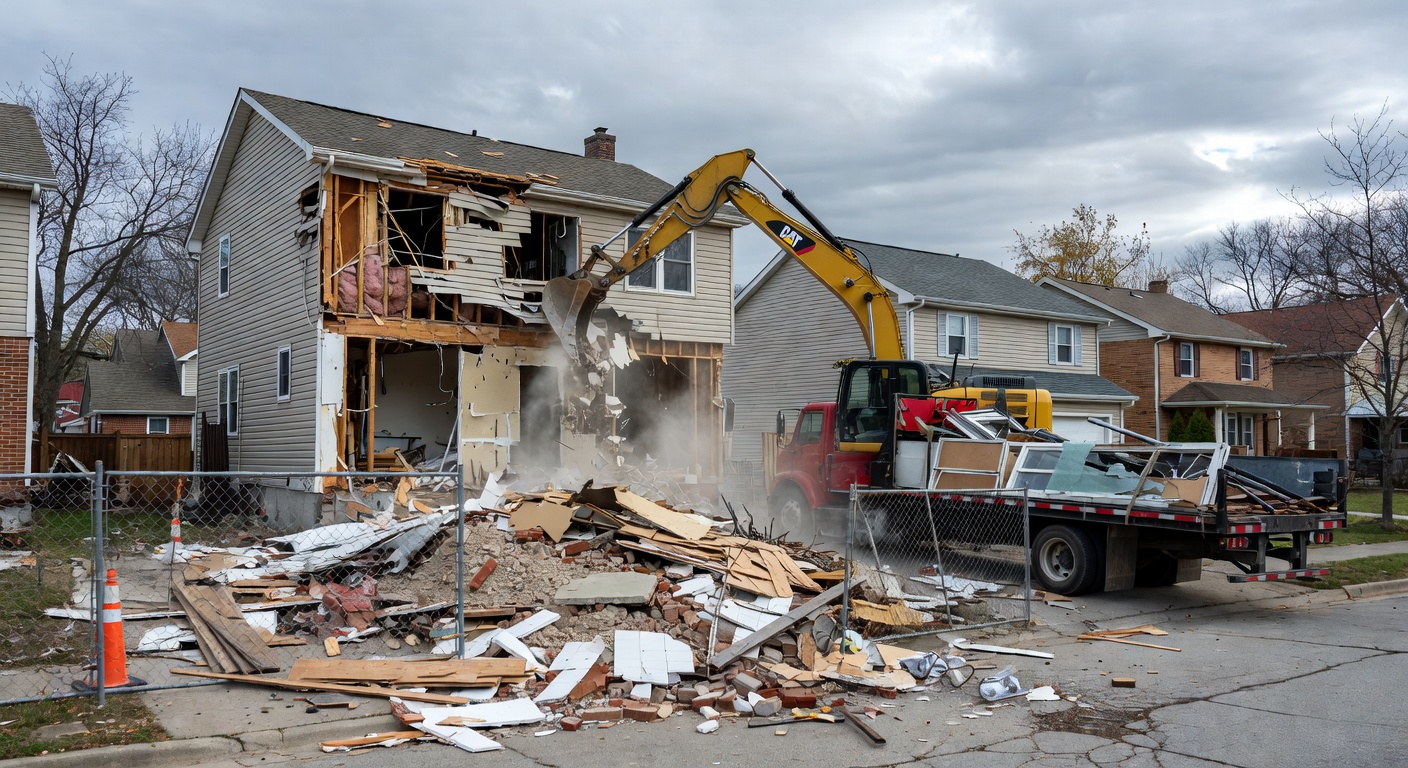 Démolition résidentielle – Boucherville