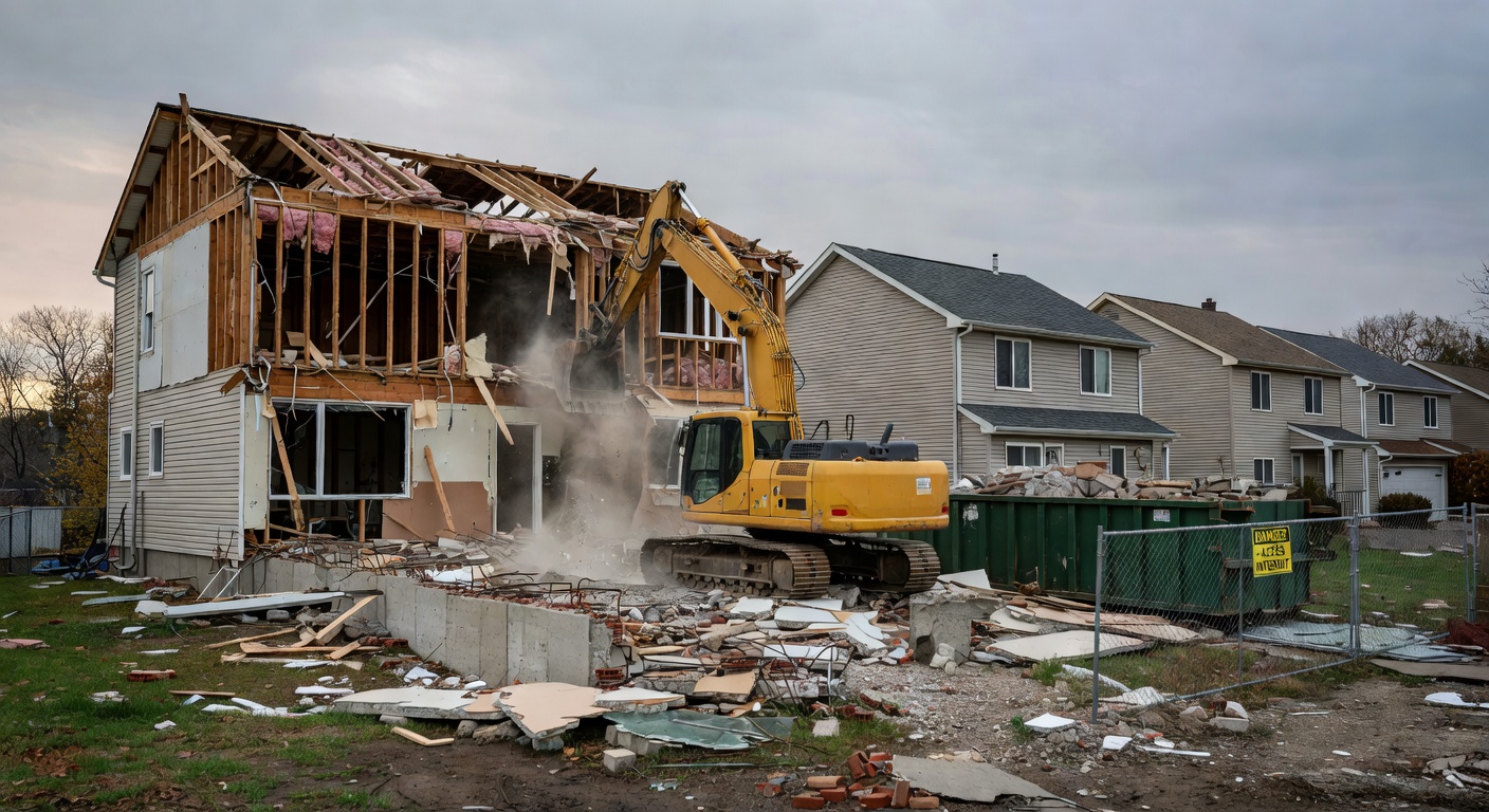 Démolition résidentielle – Terrebonne