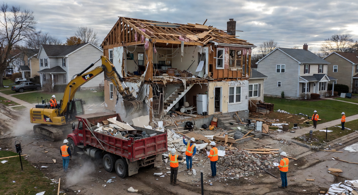 Démolition maison – Repentigny