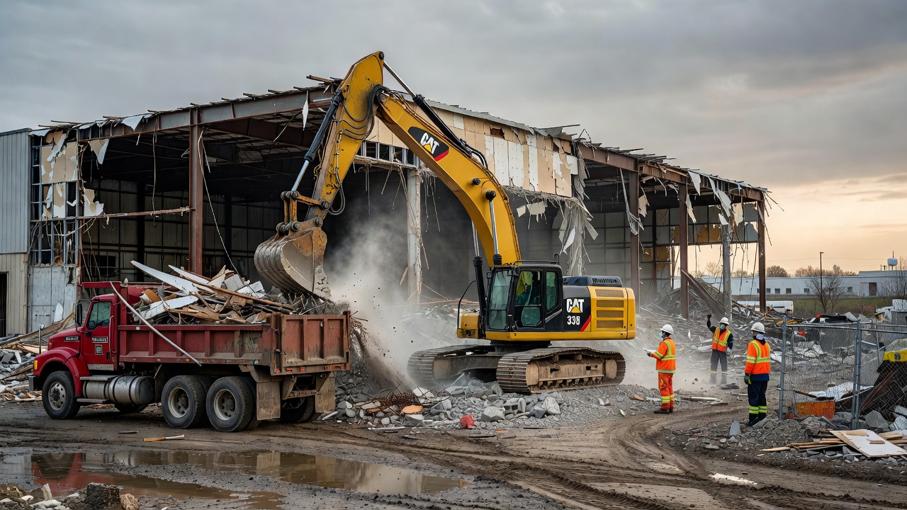 Démolition commerciale – Saint-Hyacinthe